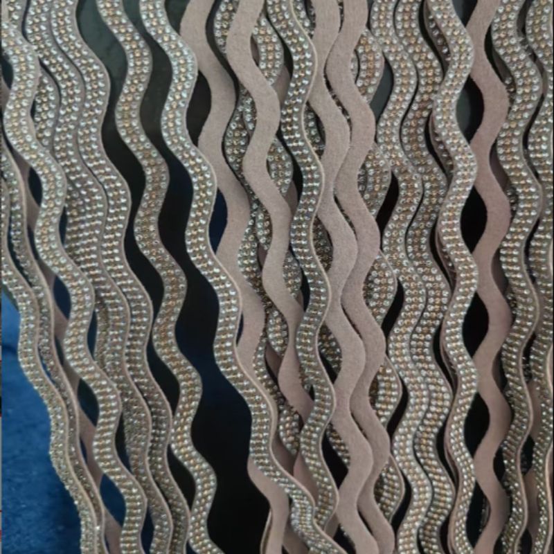 橙黄色胶网，S形服装辅料配饰11