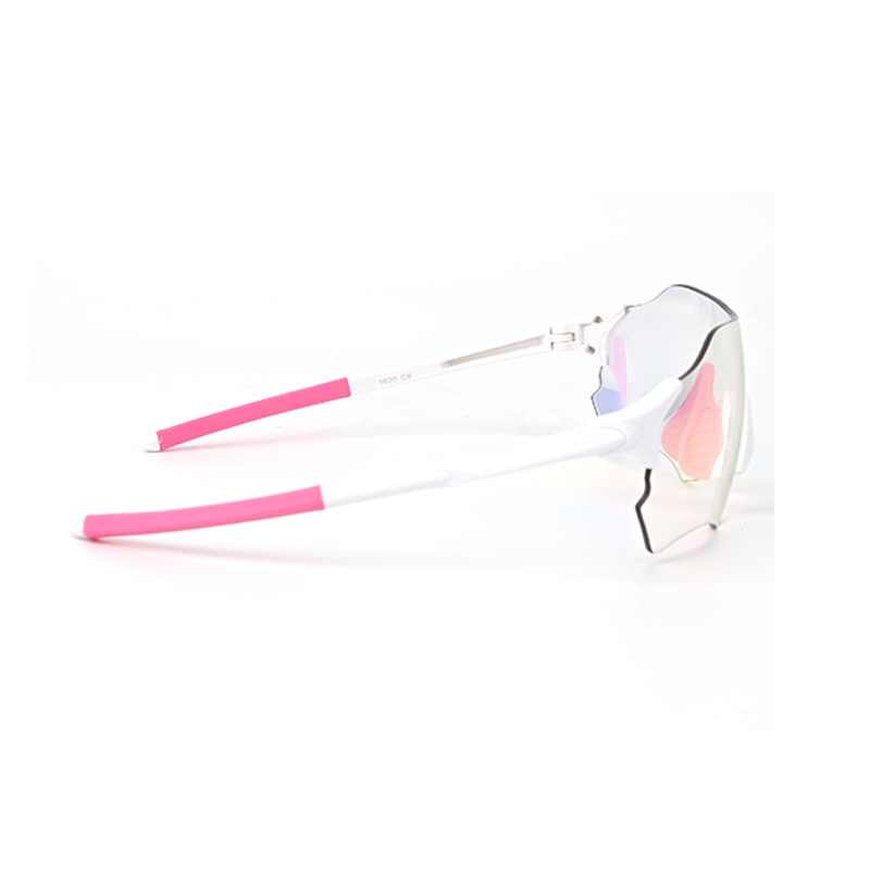 新款连体炫彩太阳镜复古户外骑行登山滑雪防风护目镜眼镜白底实物图