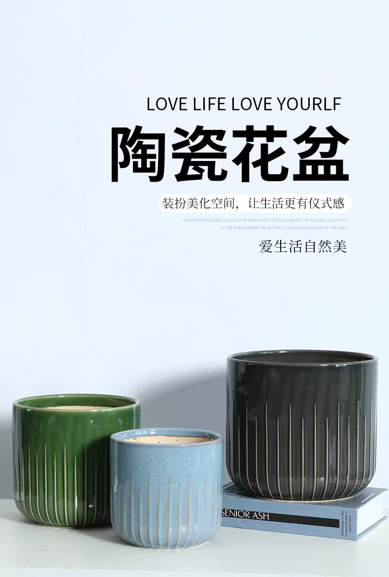 A variety of garden flower POTS, plastic and ceramic vases and containers are available for selection. Flower POTS, plastic and ceramic washbasins are suitable for home decoration detail image 2