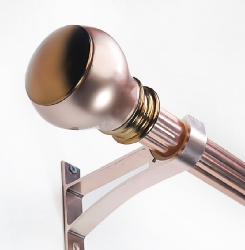 加厚铝合金高质量飘窗轨道窗帘轨道静音直轨06款