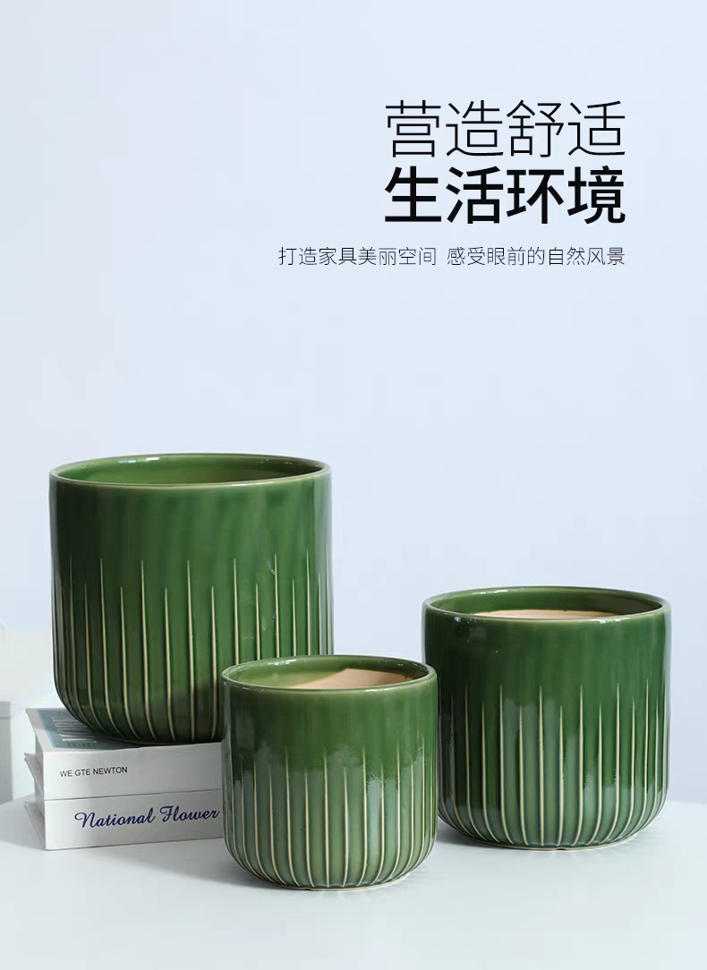 A variety of garden flower POTS, plastic and ceramic vases and containers are available for selection. Flower POTS, plastic and ceramic washbasins are suitable for home decoration detail image 5