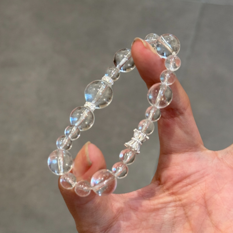 手串/水晶手串/文玩手串/菩提/文玩白底实物图