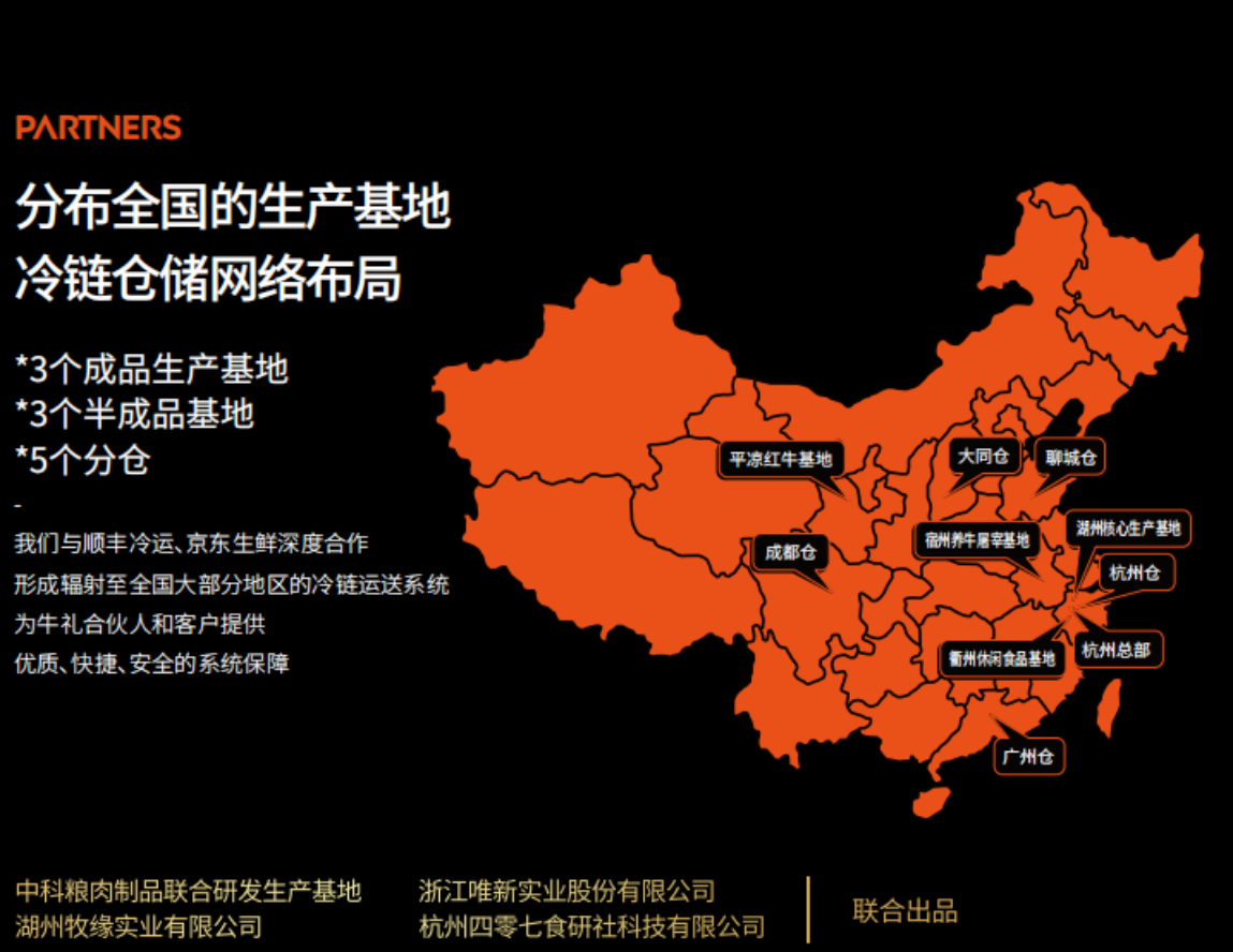 批发包邮新年牛肉大礼包唯新·小笙浙箱牛礼 中科研选618型随手礼白底实物图