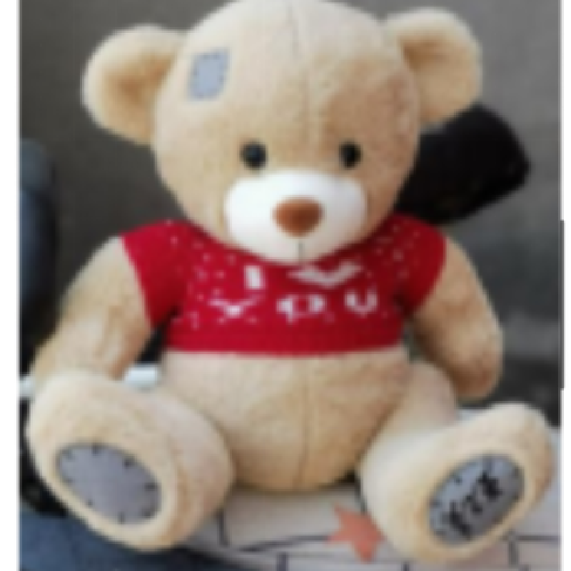 The high-quality sweater, bear, plush toy, doll and plush toy have a high level of appearance and are loved by children details Picture