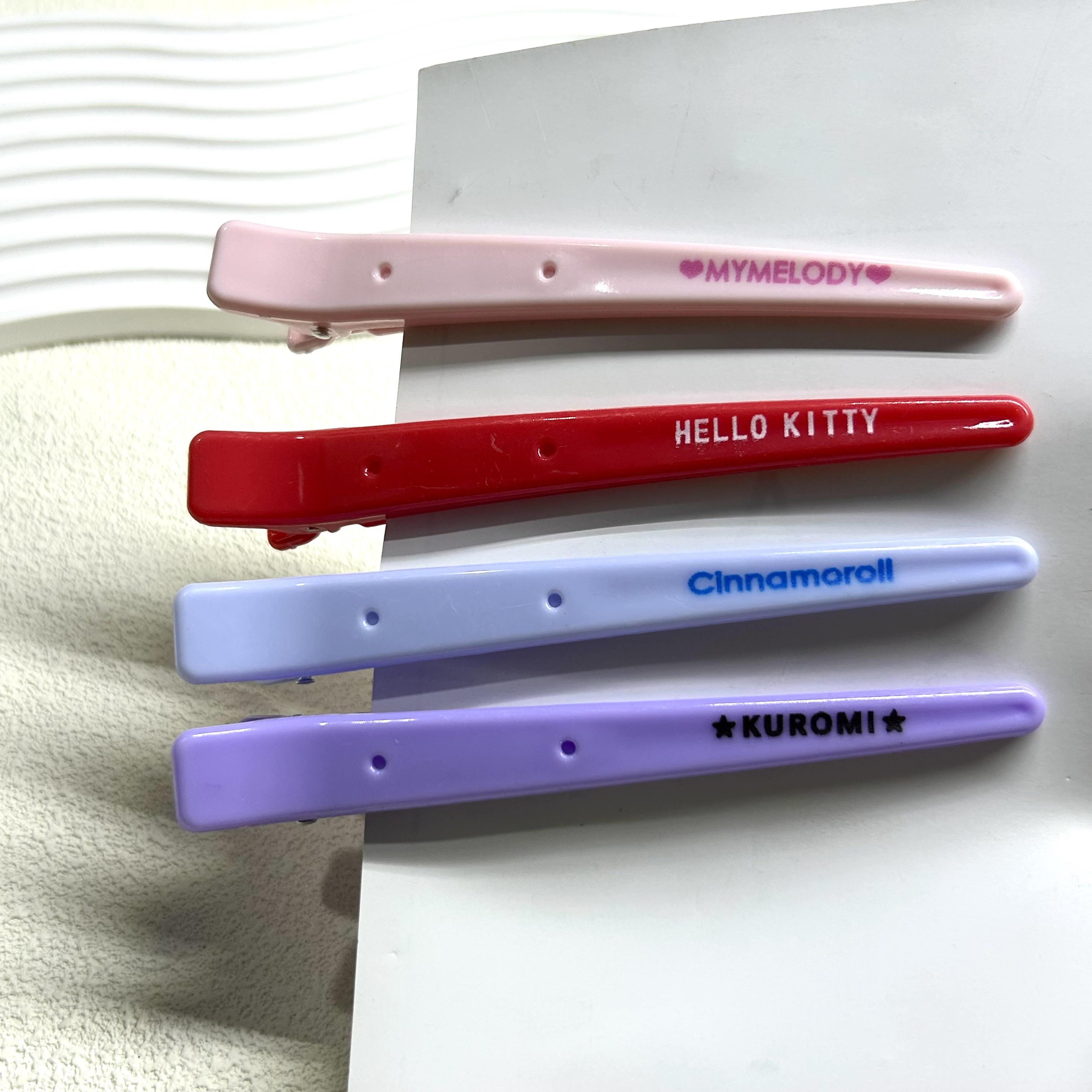 塑料大发夹可爱彩色大发夹刘海夹碎发夹装饰侧边夹细节图