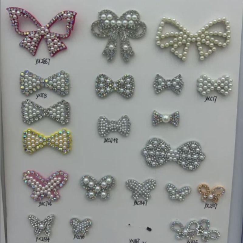 装饰蝴蝶蝴蝶结鞋扣辅料