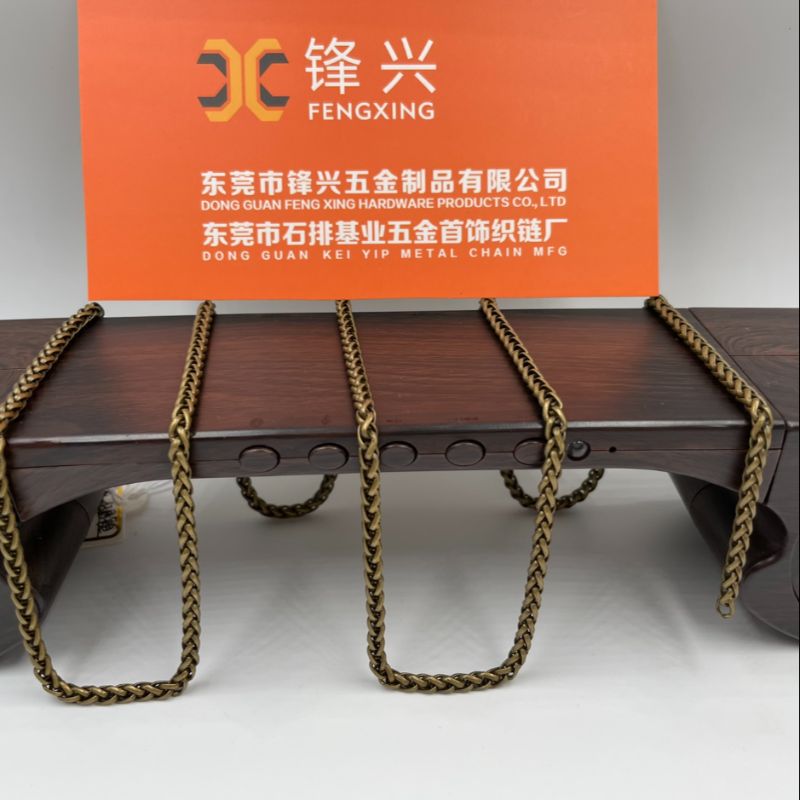 箱包配件 4.0线孖圆链 