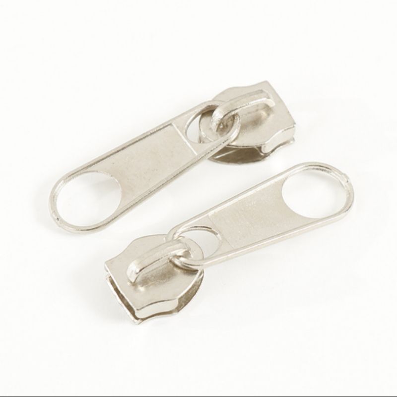 银色长板拉链头箱包家纺被套拉链头