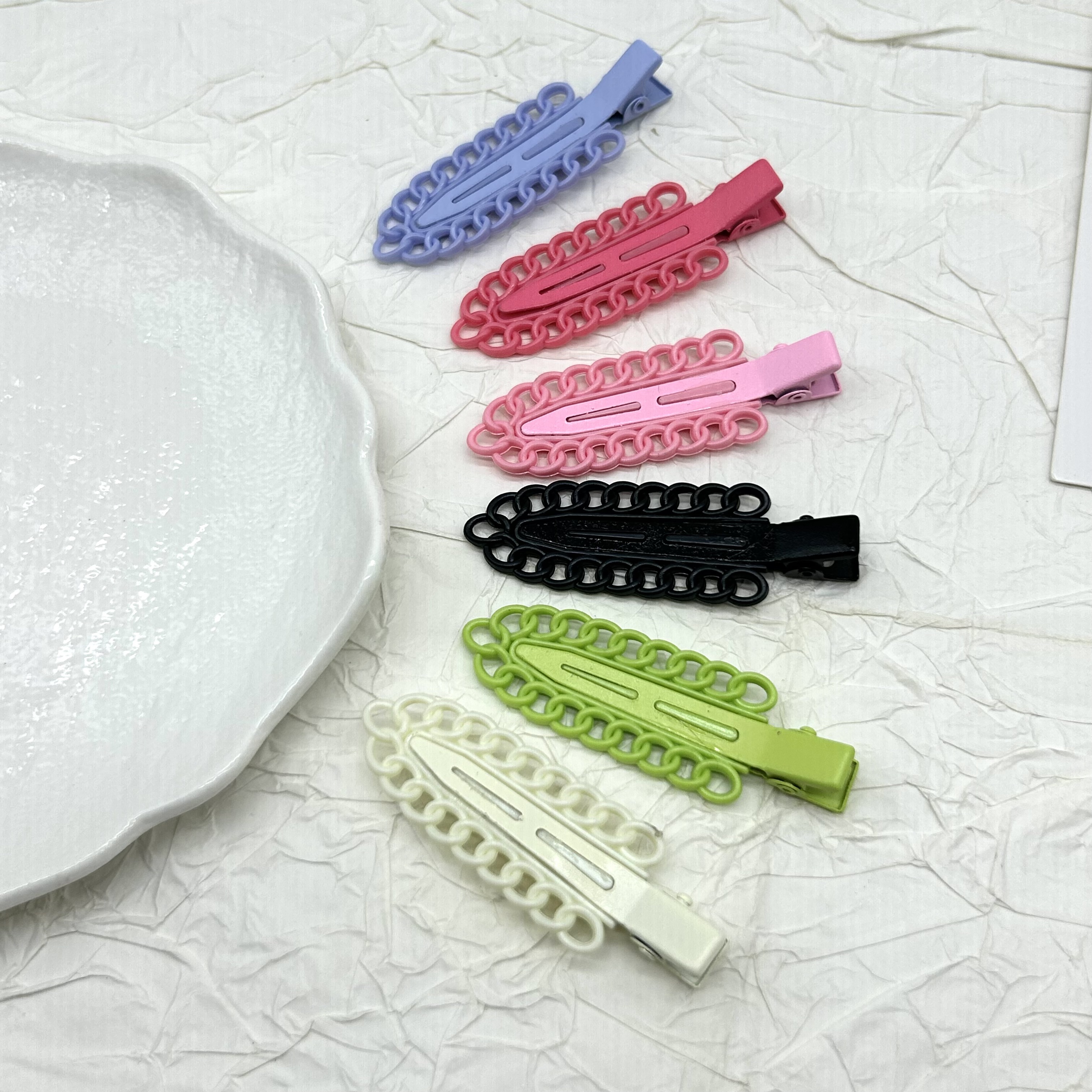创意饰品精美发饰 发夹 多款式可选 夹子持久固定不易滑落发夹发饰发卡创意饰品链条夹子细节图