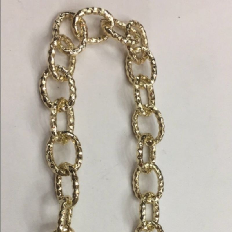 钻石链链铝链条扁包链扭链O字链蛇骨链手工链11