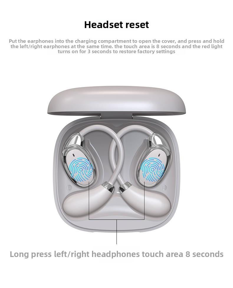 AI智能翻译耳机 V18跨境超长续航电量显示半入耳挂耳式蓝牙耳机详情10