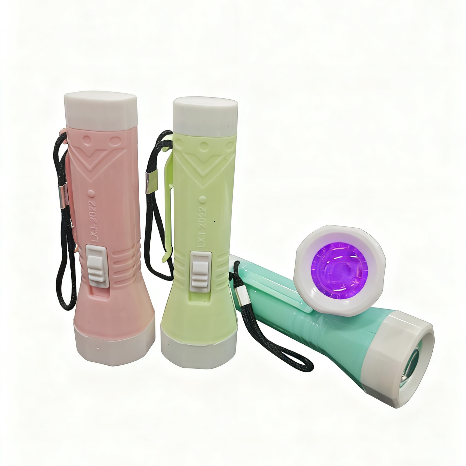 手电筒、手握式电筒实物图