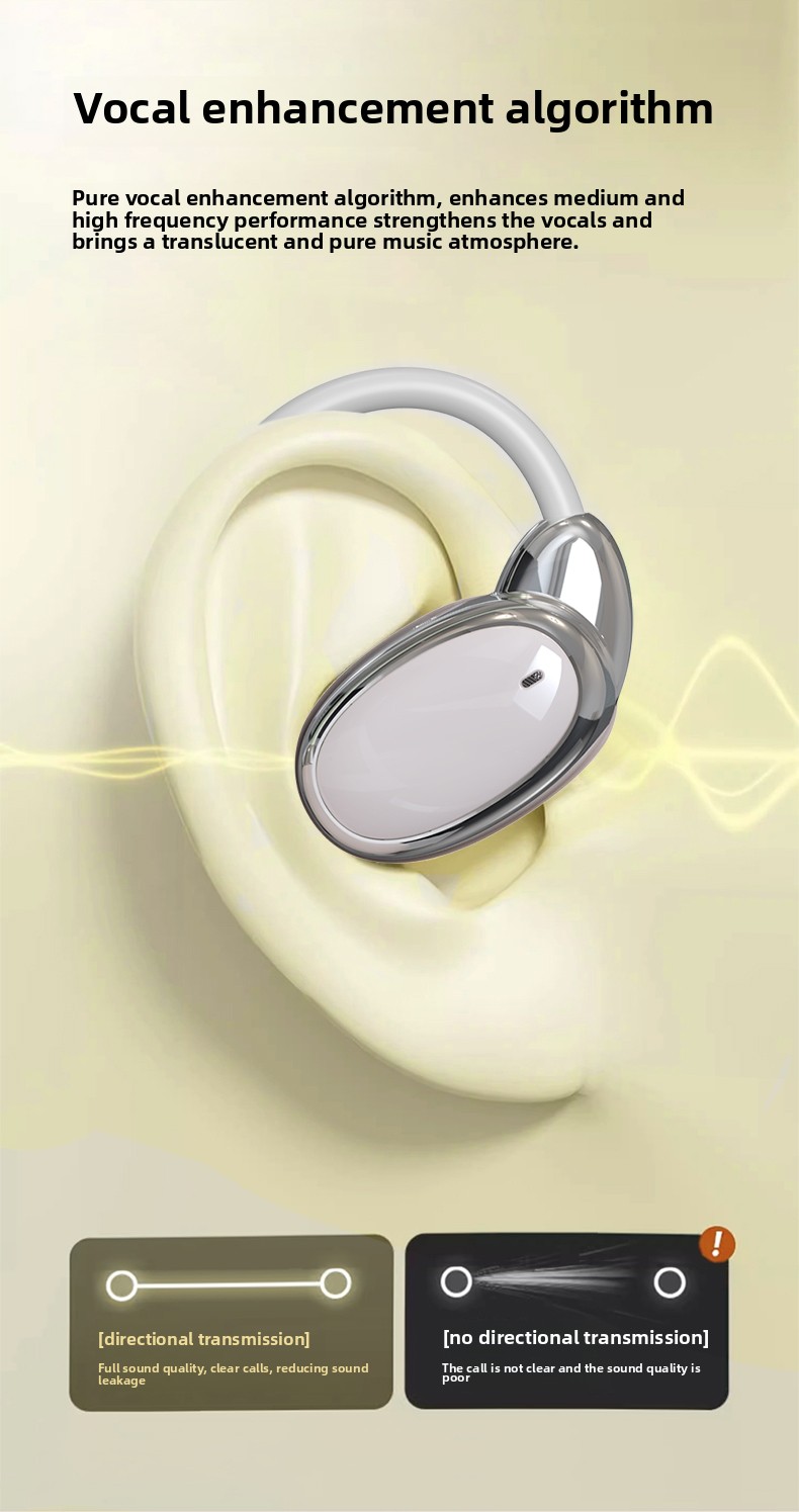 AI智能翻译耳机 V18跨境超长续航电量显示半入耳挂耳式蓝牙耳机详情4