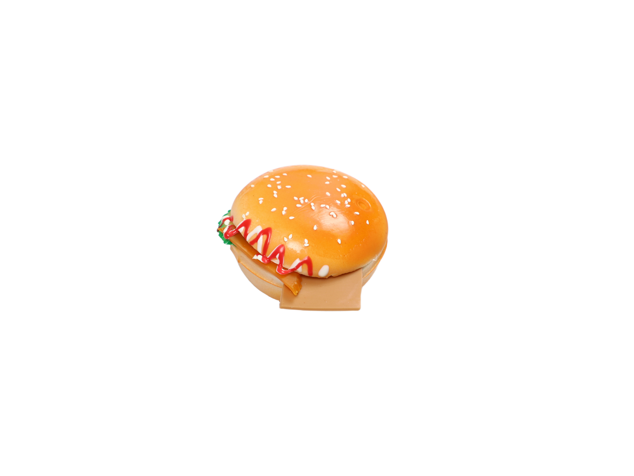 Lin Yuan Stress-Relieving, Eco-Friendly, Fragrant, Slow-Rebound Pu Simulation Food Bread Set, Big Horn Open Hamburger Puff, Big Doughnut Cake, Bread Model Photography 5 Item Picture