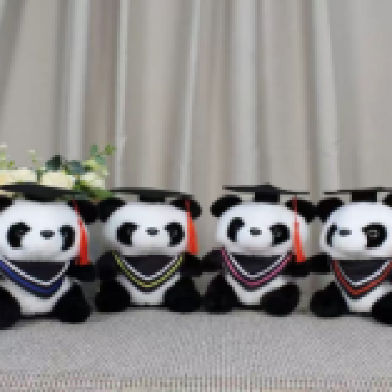 毛绒玩具公仔玩偶颜值高可爱的学士熊