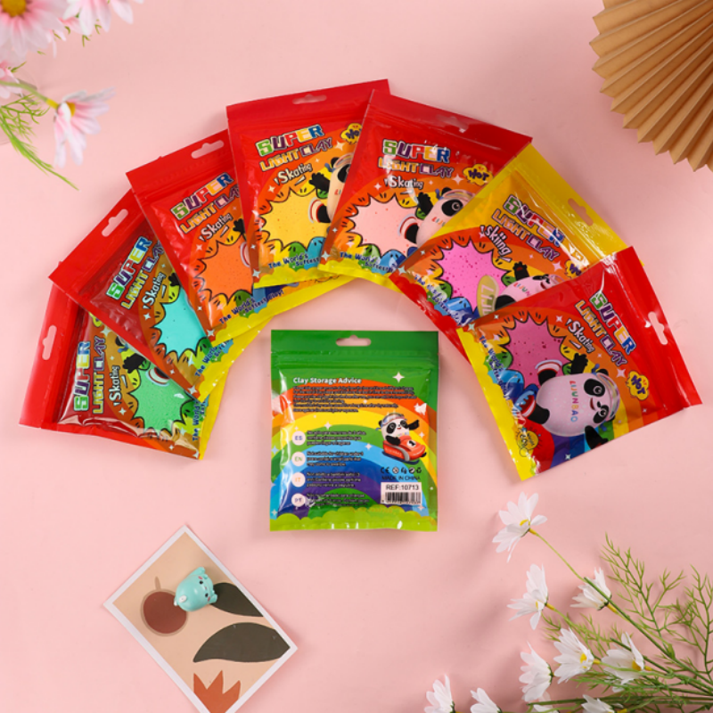 超轻粘土学生彩泥手工DIY黏土12色24色橡皮泥外贸彩泥粘土