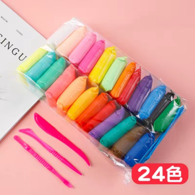 彩泥/粘土/沙实物图