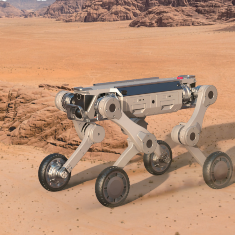 铜锤四足机器人 关节灵活 运动便捷 AI智能