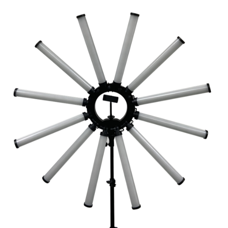 36-inch 12-tube live streaming fill light, beauty light, large-sized high-power photography light, live streaming light, and lighting light