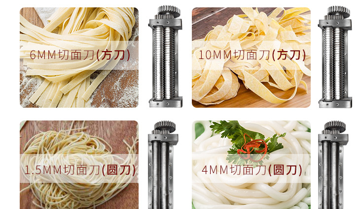250-type commercial noodle press, fully automatic electric noodle sheet machine with adjustable width and thickness, stainless steel noodle machine pic 9