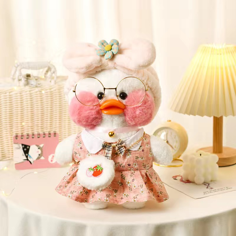 A complete set of plush toys, figurines, dolls and floral dresses Specification image
