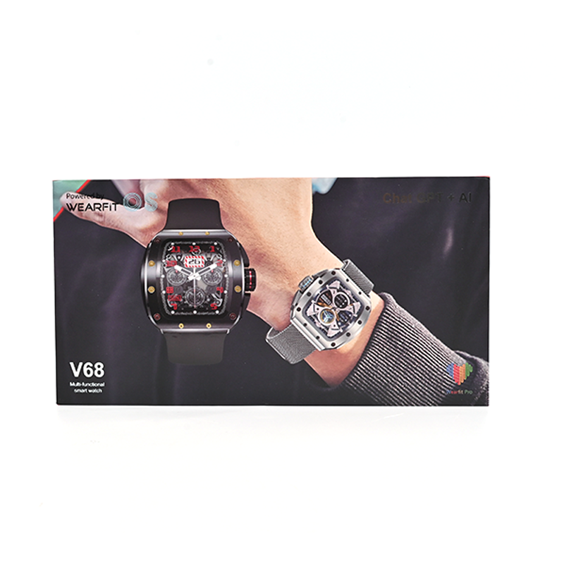 Cross-border v68 Bluetooth call watch, a cross-border best-selling heart rate sports smartwatch