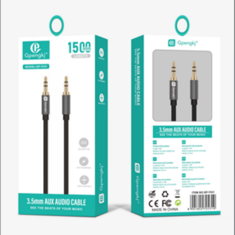 超长3米数据线usb充电线， aux音频线，适用华为mate30充电线细节图