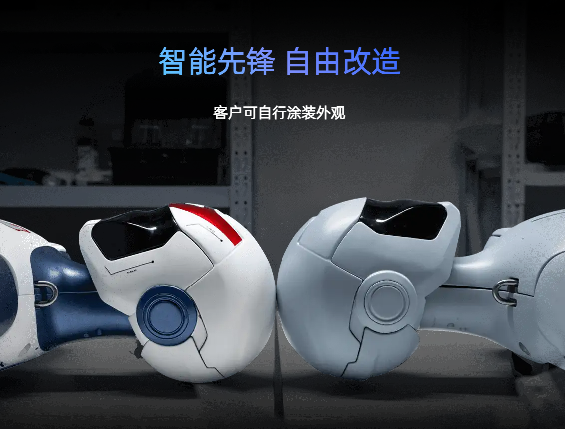 Unitree R1 Has A Cool Appearance, Dual-Eye Camera, Powerful Performance And Microphone Array Application Scenario