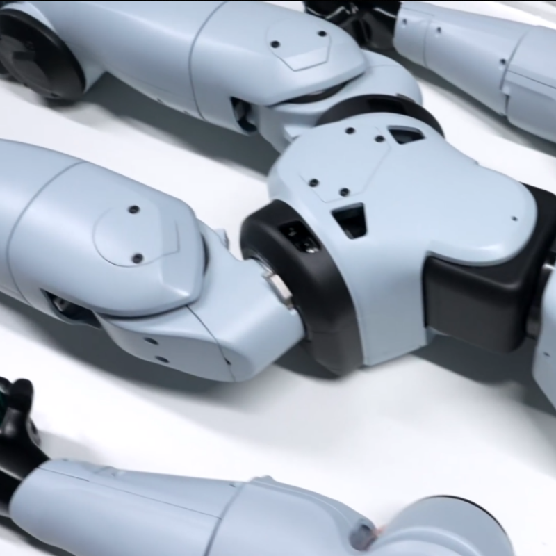 Unitree R1 Has A Cool Appearance, Dual-Eye Camera, Powerful Performance And Microphone Array Specification drawing