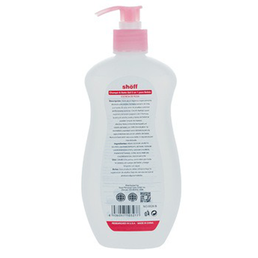 200Ml Baby Shampoo And Body Wash Oil, Shoff Brand Specification drawing