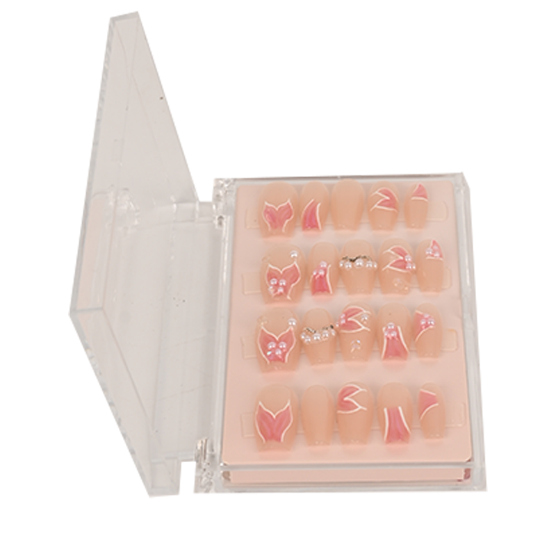 穿戴甲/美甲/穿戴式甲片/穿戴式美甲成品/Nails白底实物图