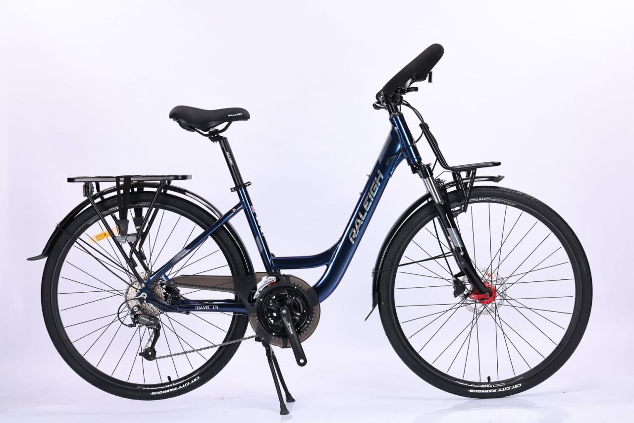 L9-700C-24 24速，山地自行车 RALEIGH 铝合金车架 SHIMANO EF500变速器详情2
