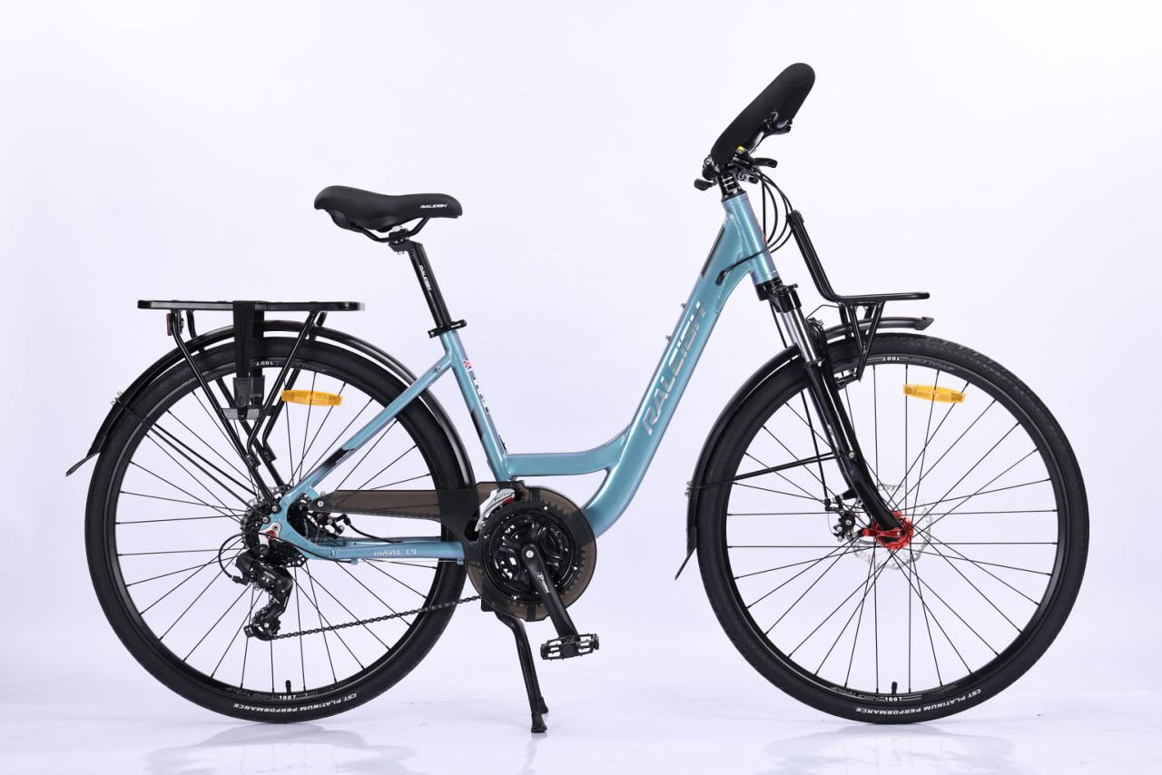 L9-700C-24 24速，山地自行车 RALEIGH 铝合金车架 SHIMANO EF500变速器详情3