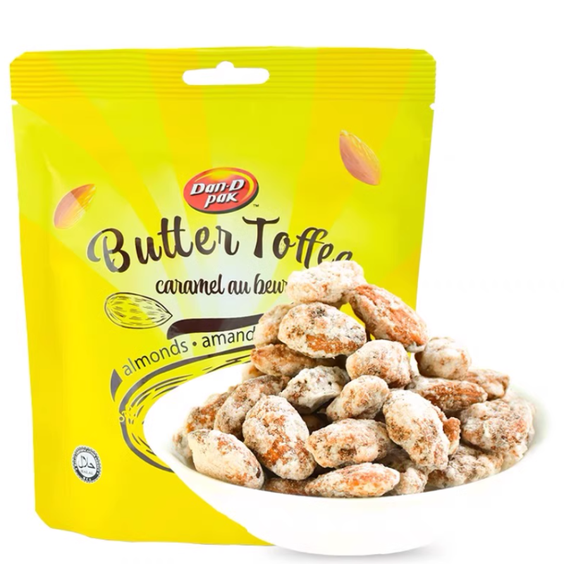 Wholesale free shipping: Vietnamese nuts, Dandi butter, toffee almonds, caramel salt-baked cashews, 85g coconut cashews Item Picture