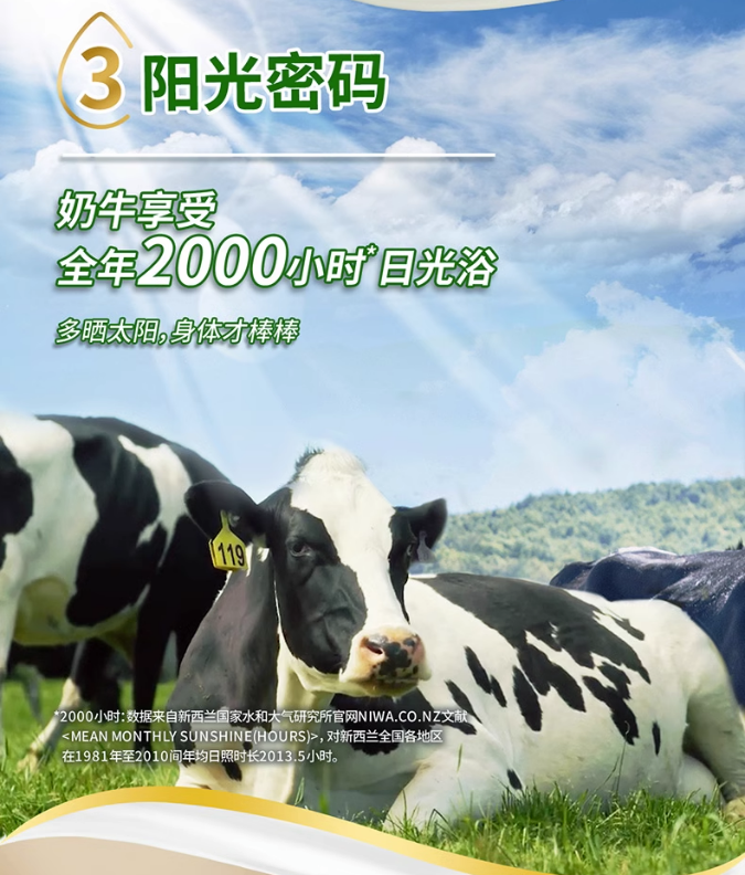 批发包邮 新西兰安佳4.4g高蛋白纯牛奶250ml*10瓶/提 进口奶制品详情5