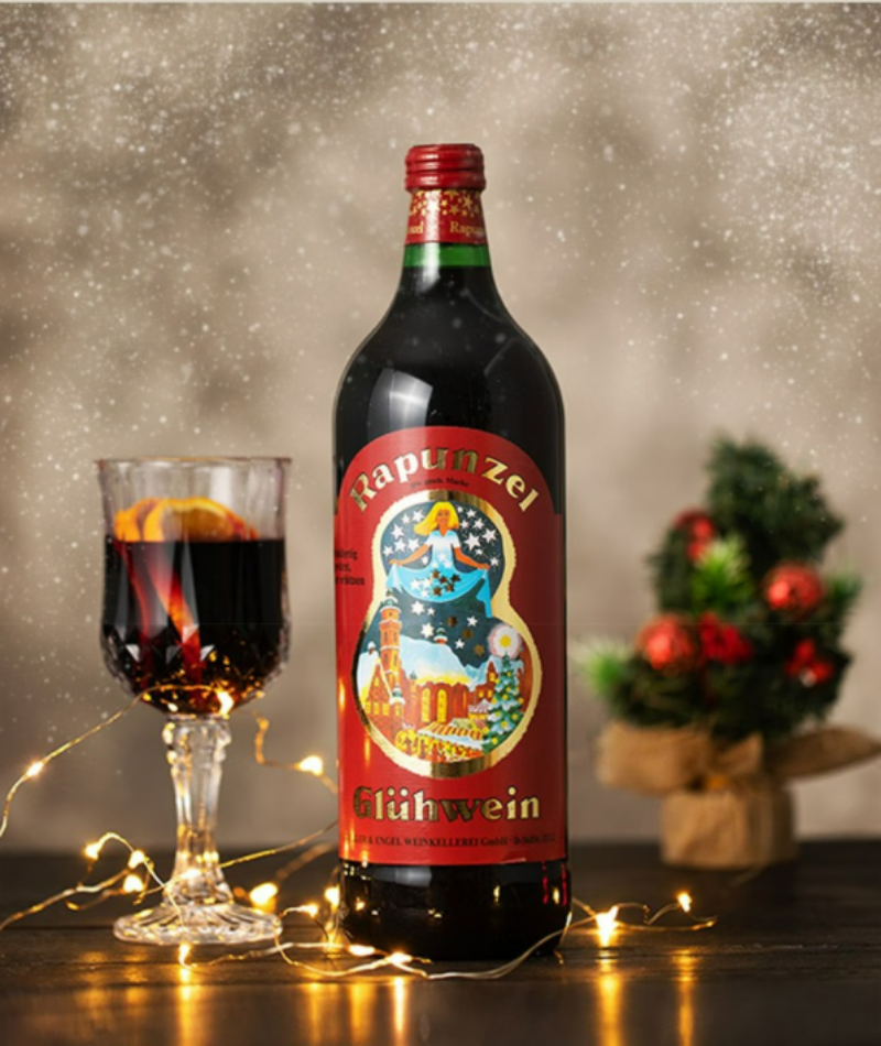 Wholesale free shipping German Christmas mulled wine, imported Rapunzel sweet Red wine, 1L Christmas brewed red wine Item Picture