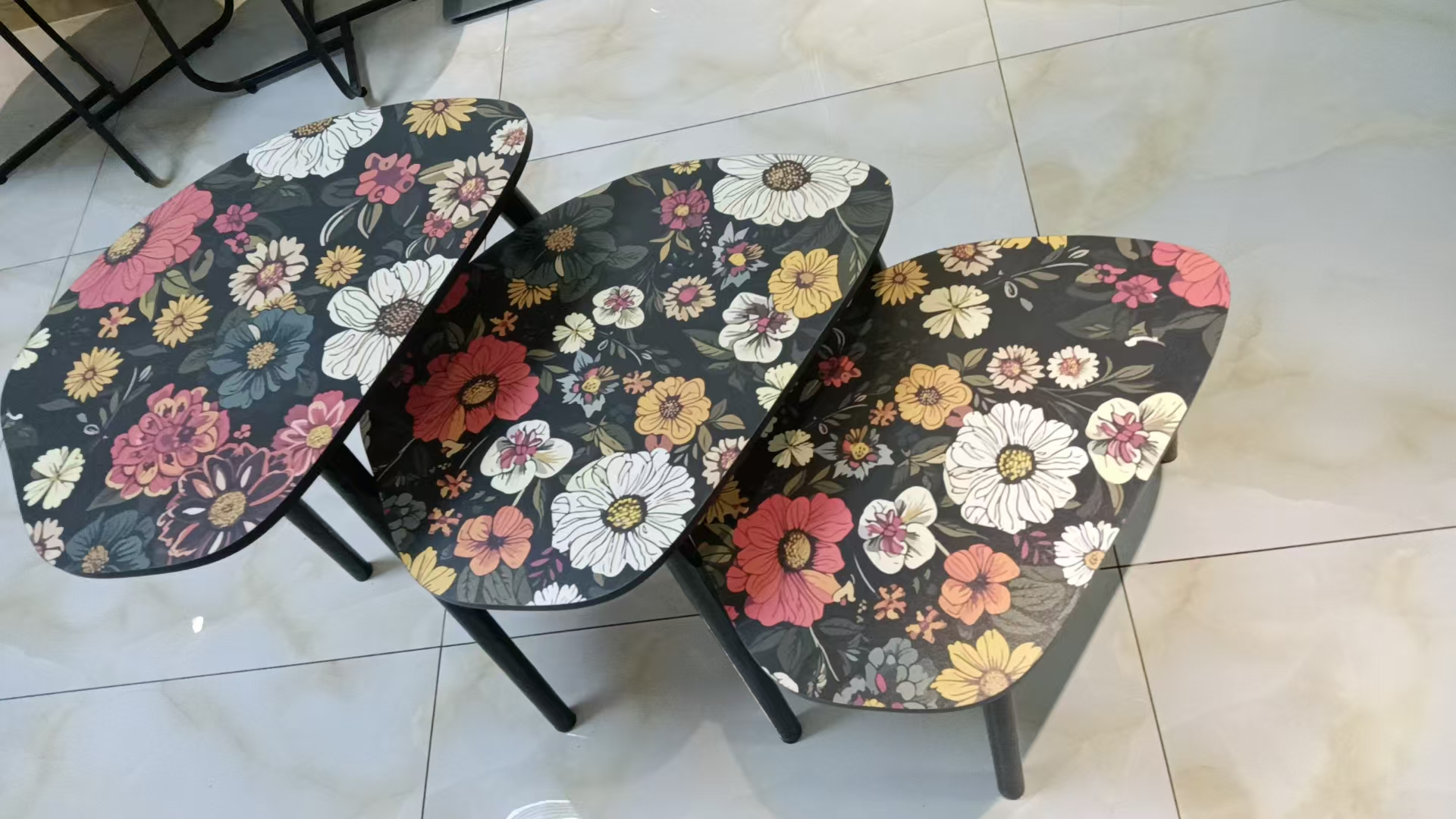 创意床头柜家用沙发边几置物架卧室阳台可移动迷你桌子小户型茶几实木沙发边柜岩板侧边几带轮北欧小户型客厅可移动小茶几床头柜