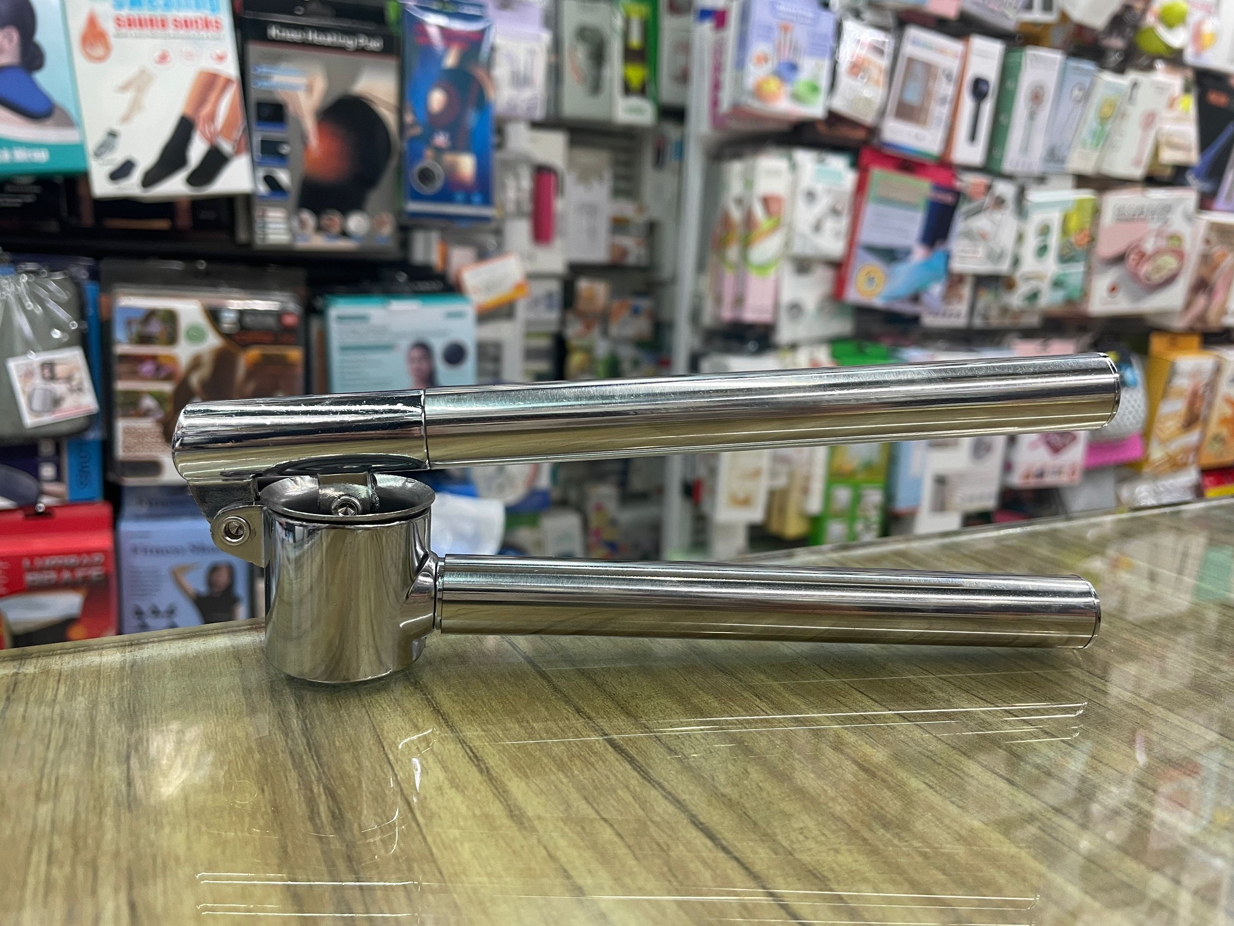 压蒜器，蒜泥器，金属蒜蓉器（994-6120）产品图