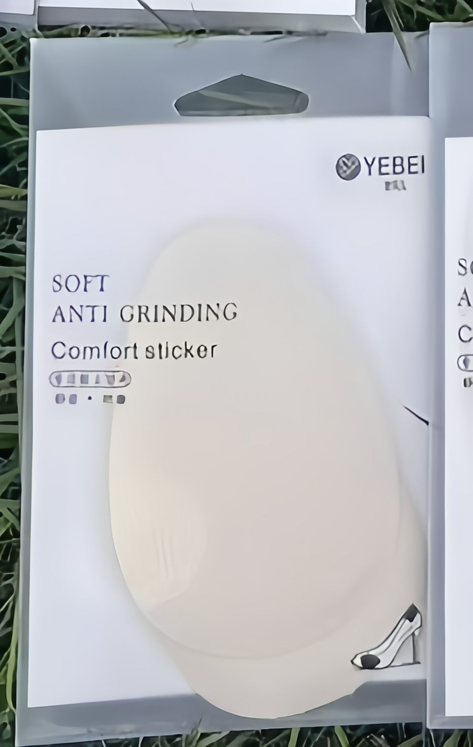 PU striped jacquard forefoot pads are available in a variety of colors for height-increasing insoles Application Scenario