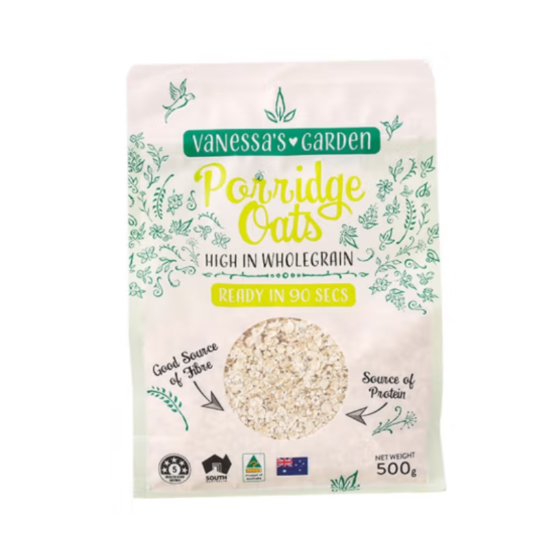 批发包邮澳洲进口替餐谷物梵妮莎奇亚籽速食燕麦片500g黑麦燕麦片