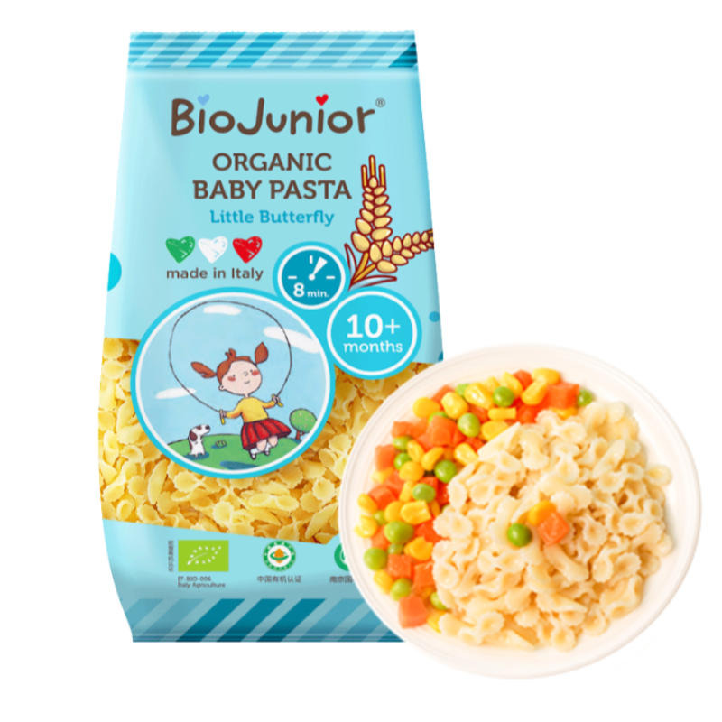 批发进口儿童辅食意大利进口碧欧奇有机婴幼儿意面宝宝食品 10月+