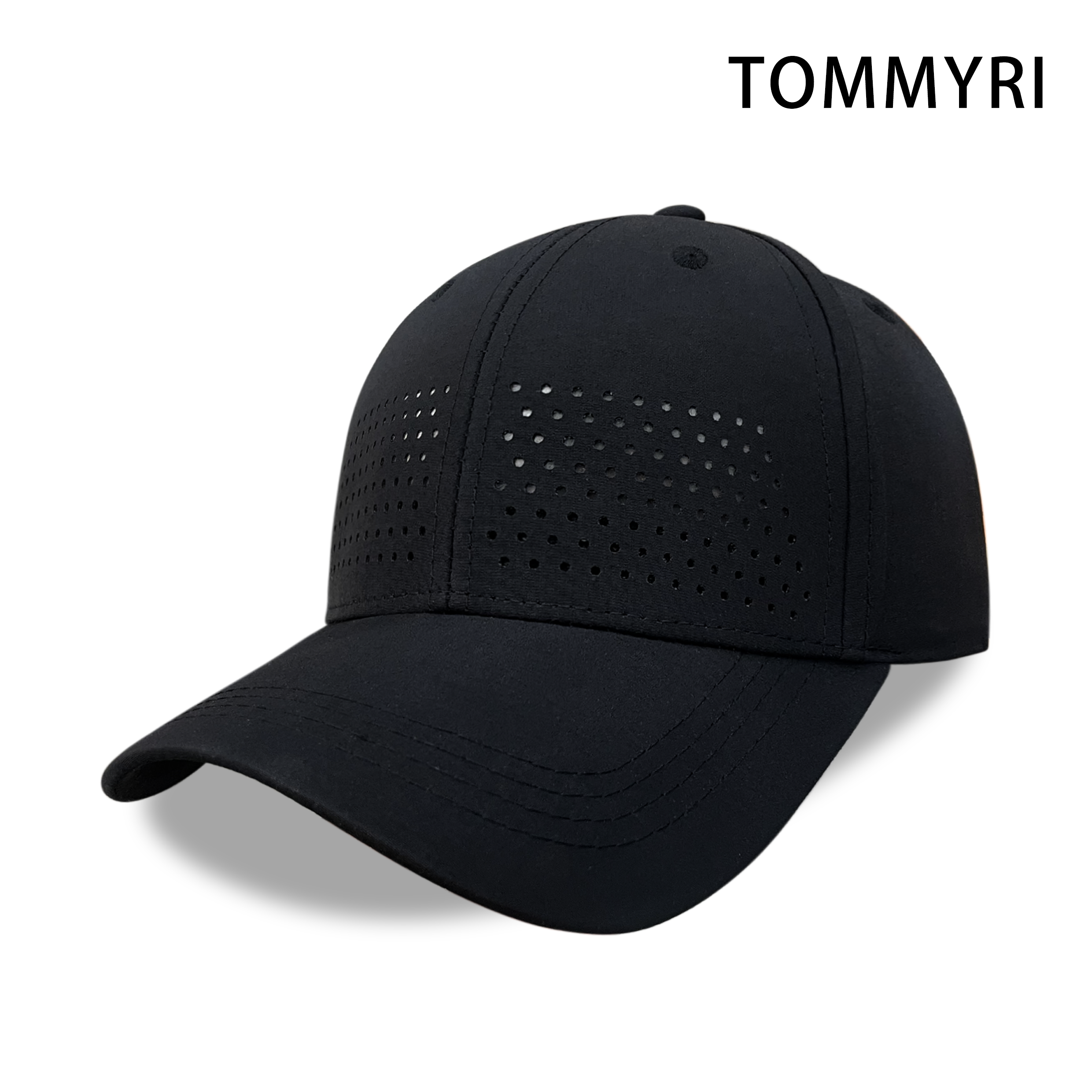 TOMMYRI breathable mesh baseball caps available in multiple colors, fashionable and versatile sun hats, unisex casual baseball caps Item Picture