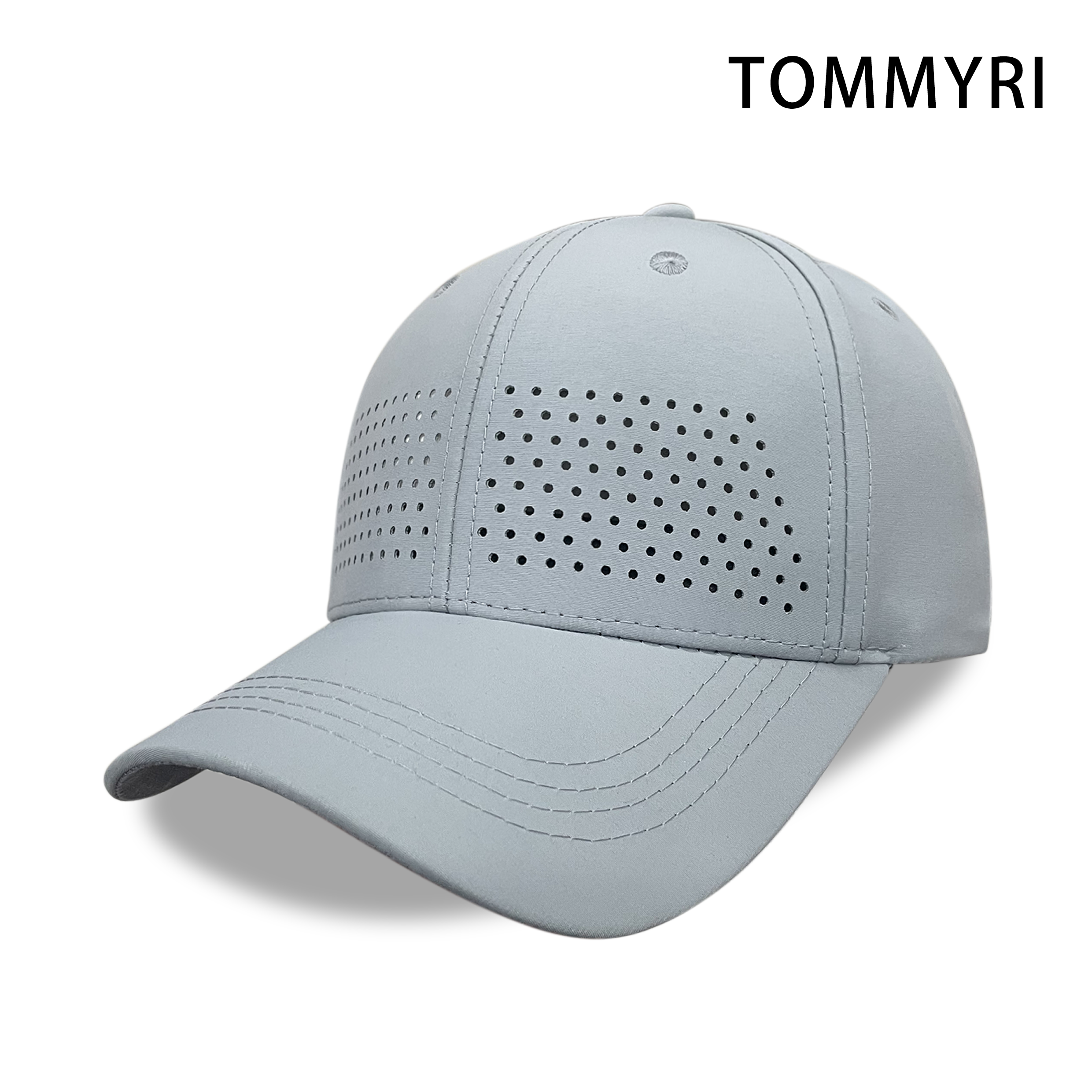 TOMMYRI breathable mesh baseball caps available in multiple colors, fashionable and versatile sun hats, unisex casual baseball caps details Picture