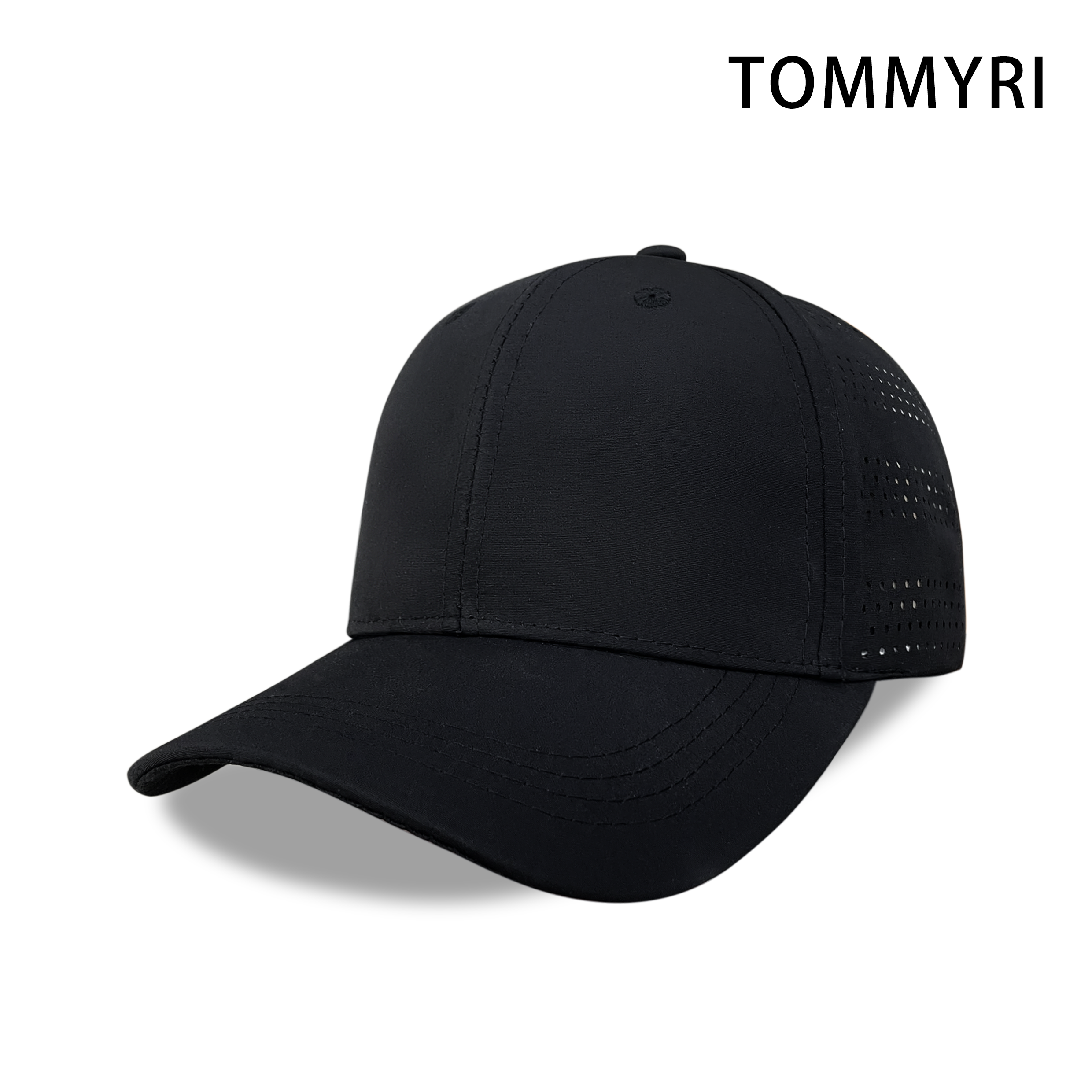 TOMMYRI multi-color breathable mesh baseball caps for both men and women, fashionable and versatile adult sunshade baseball caps Item Picture