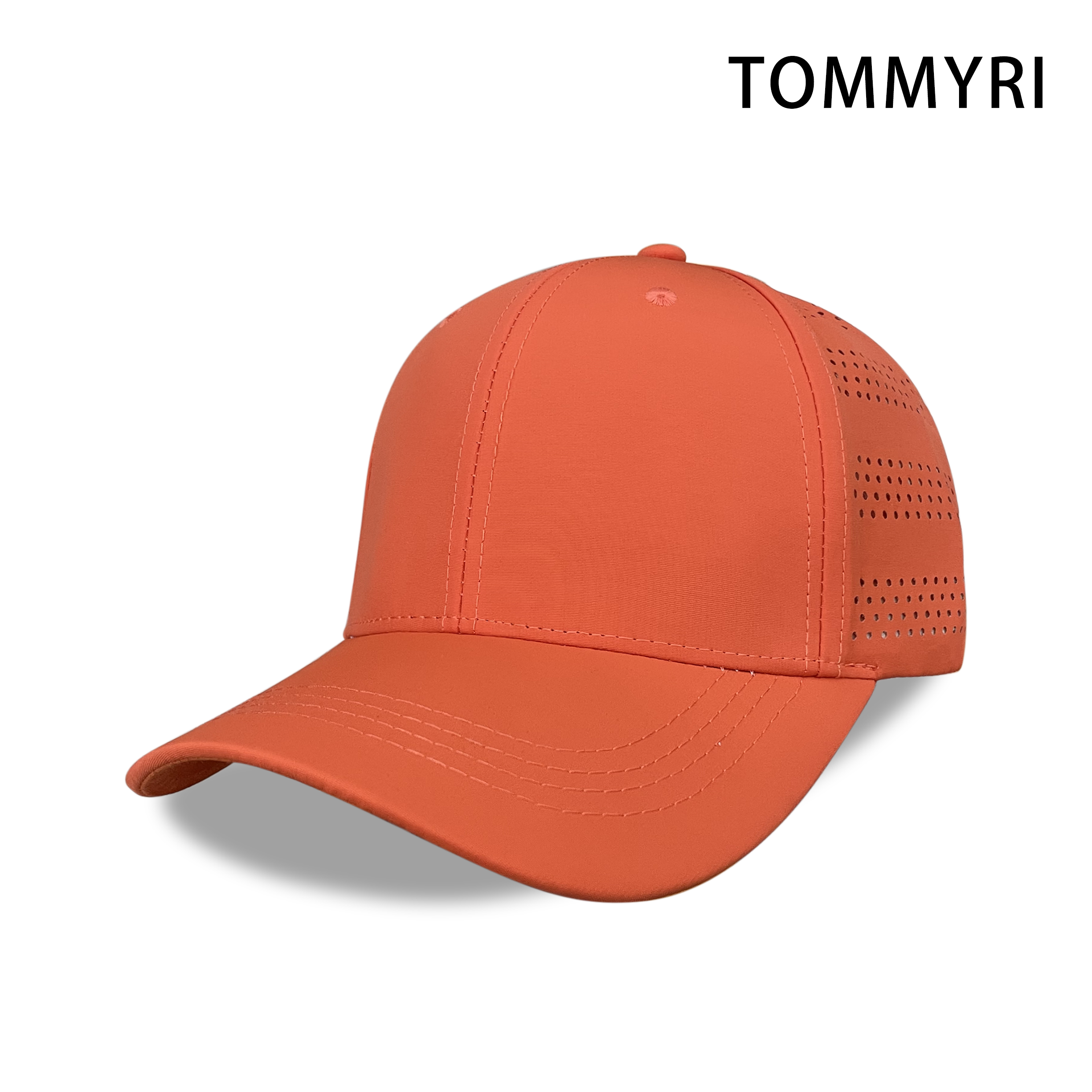 TOMMYRI multi-color breathable mesh baseball caps for both men and women, fashionable and versatile adult sunshade baseball caps details Picture