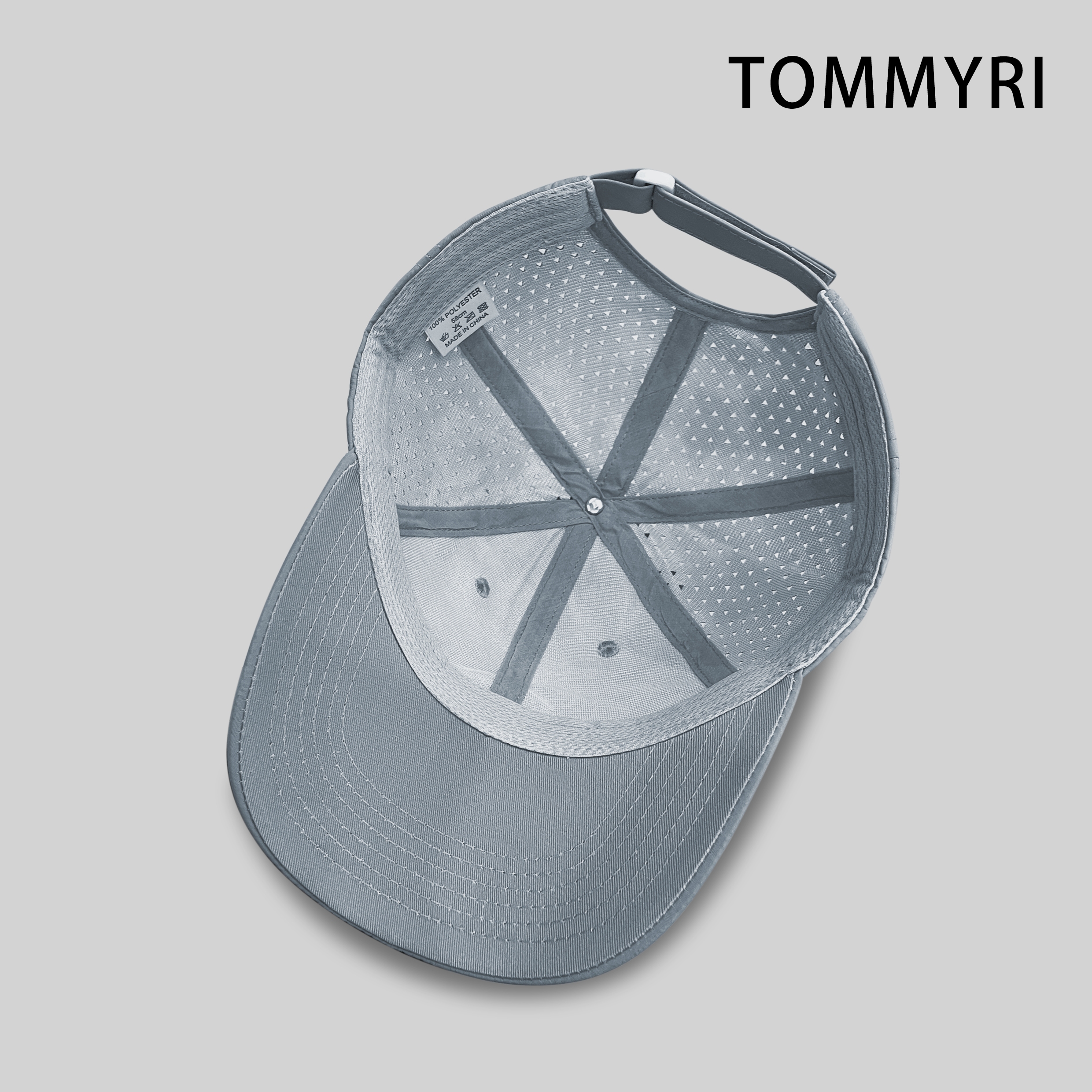 TOMMYRI multi-color baseball caps for both men and women, fashionable breathable mesh baseball caps, outdoor sunshade, casual and trendy adult baseball caps Item Picture