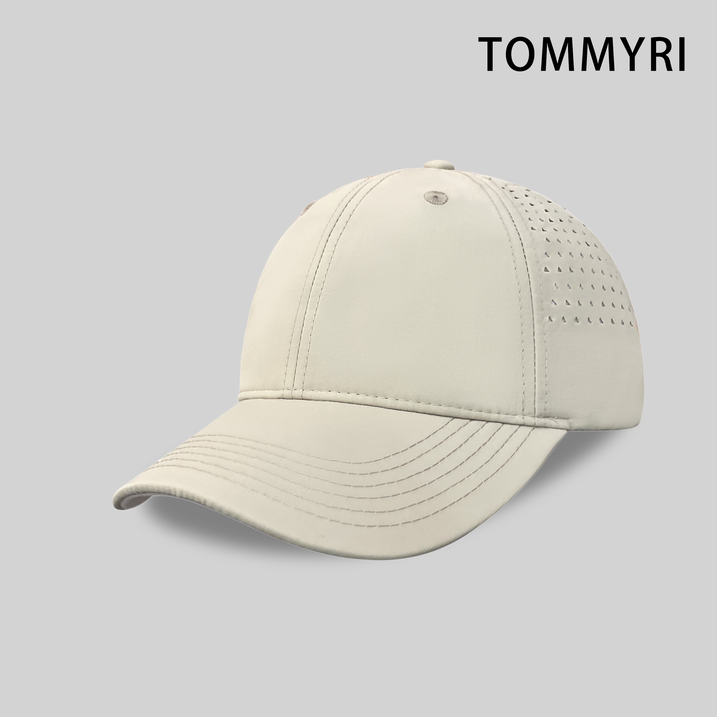 TOMMYRI multi-color baseball caps for both men and women, fashionable breathable mesh baseball caps, outdoor sunshade, casual and trendy adult baseball caps Specification drawing