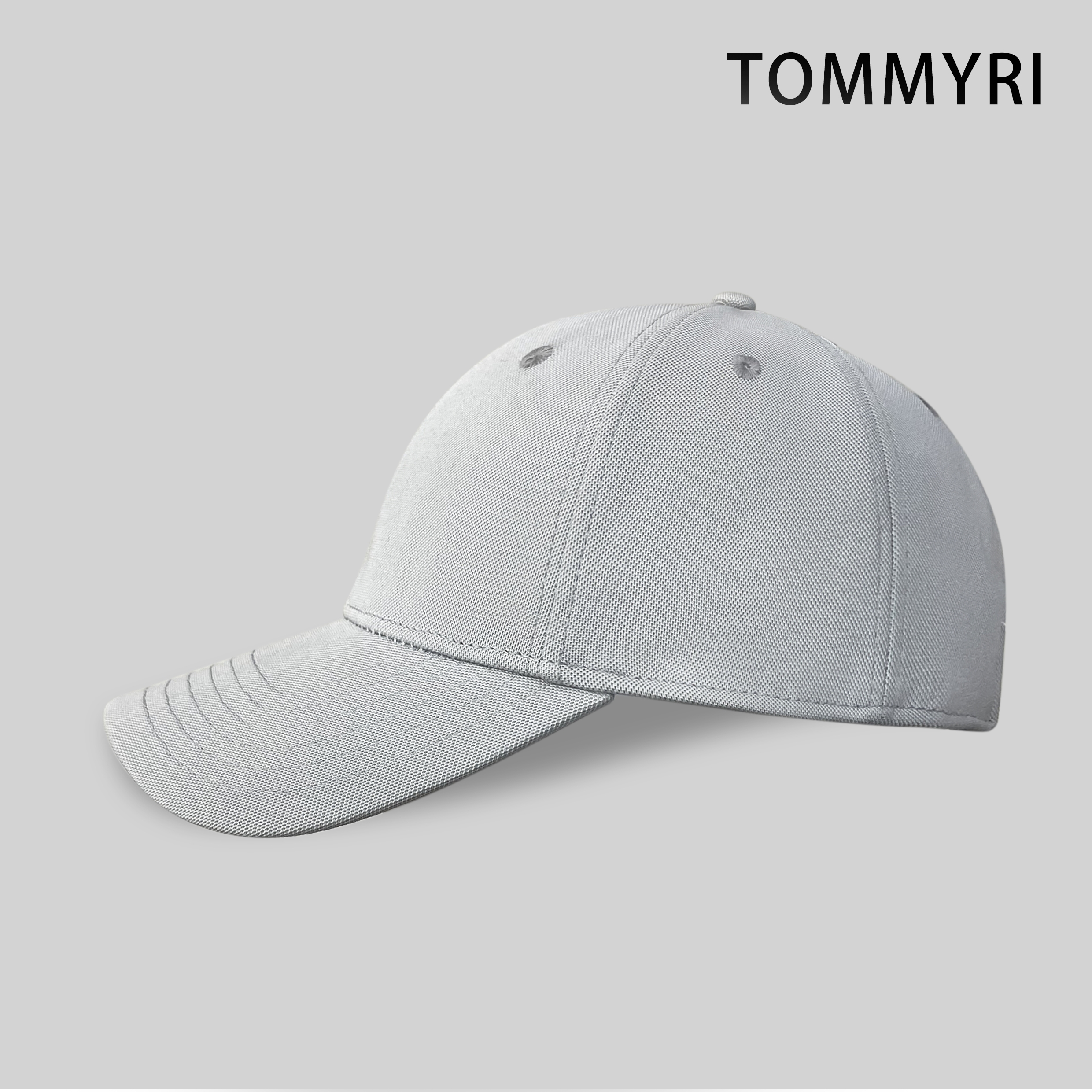 TOMMY simple solid-color baseball cap, multi-color casual baseball cap, fashionable and versatile outdoor sun hat Application Scenario