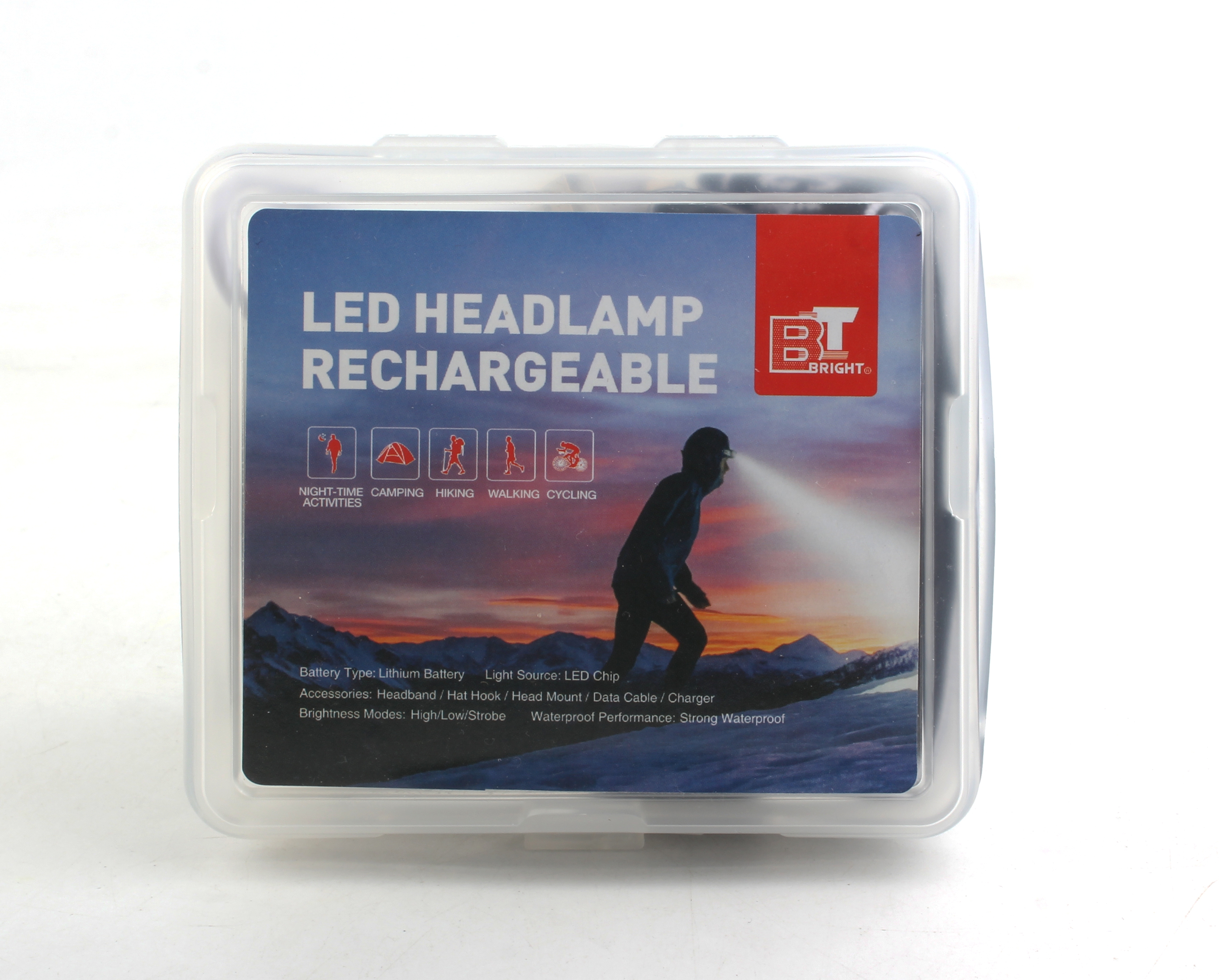 KINSACH Star Source TYPE-C Plastic Rechargeable COB Sensor Headlamp Specification image
