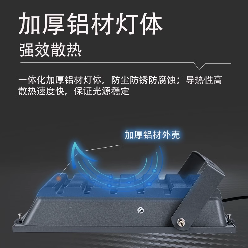 ✅ Floodlight LED factory workshop 50W ultra-bright storefront advertising board signboard spotlight outdoor waterproof lighting Application Scenario